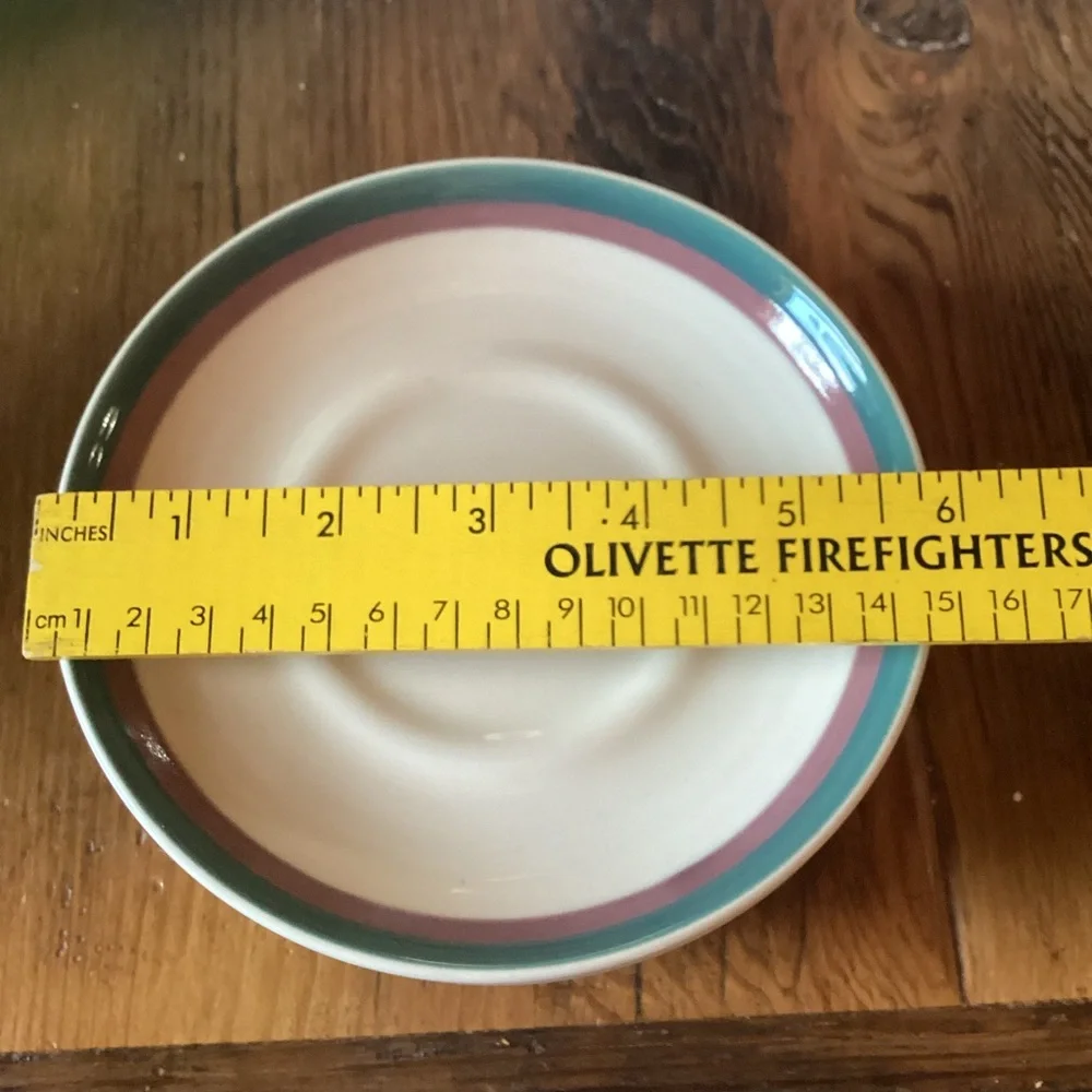 Pfaltzgraff Juniper Vintage Saucers - set of 4